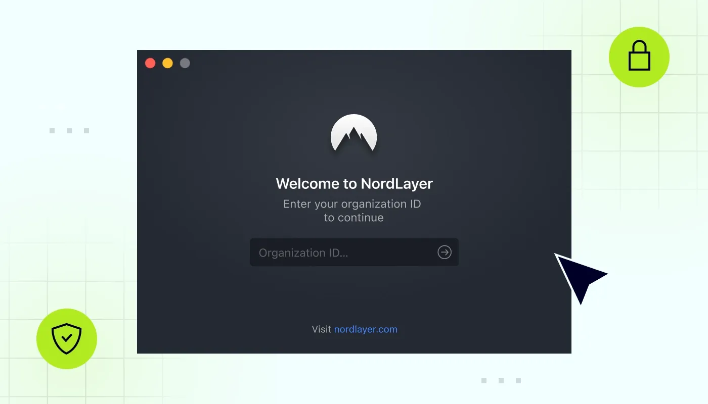 A blog cover of an article explaining how to get started with NordLayer