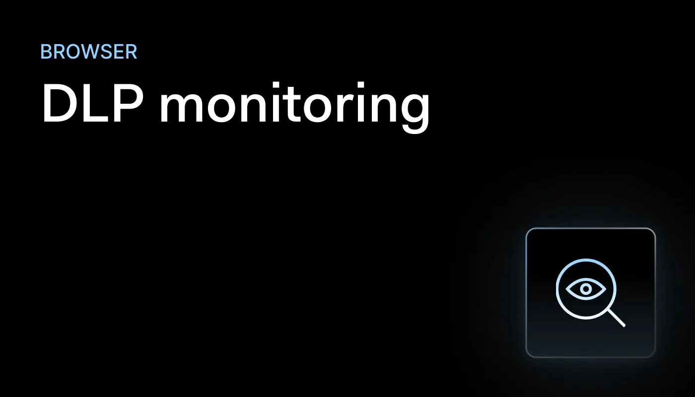 A cover of a blog about data loss prevention monitoring for businesses