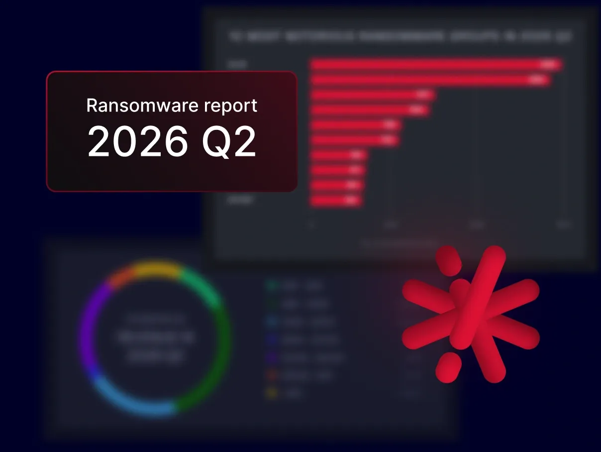 q2-2026-ransomware-report-cover-with-red-gradient-background-and-blurred-report-fragments