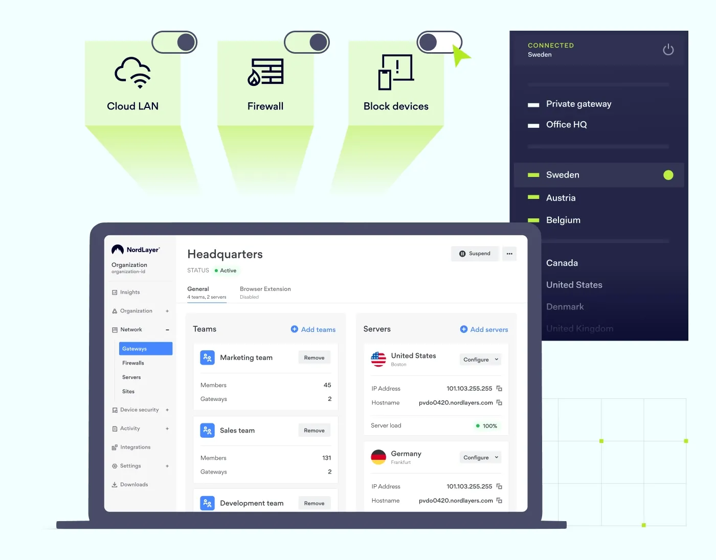 An image showing hoe to enable IP restrictions