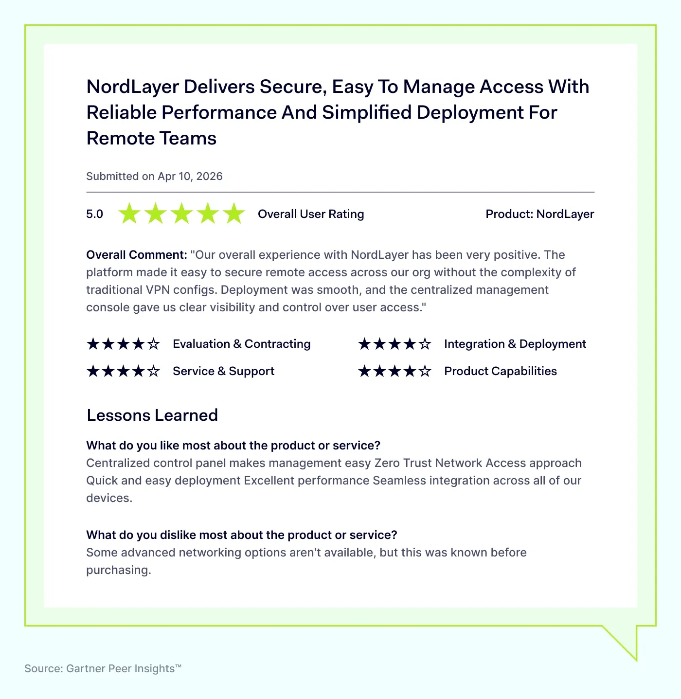 NordLayer Delivers Secure, Easy To Manage Access 