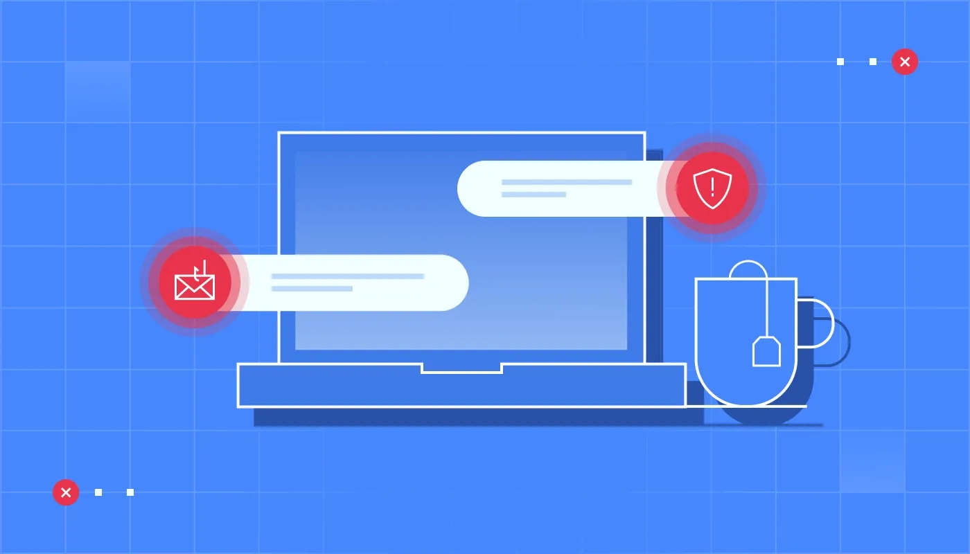 Cover image of the article Remote work security risks: key threats and how to reduce them