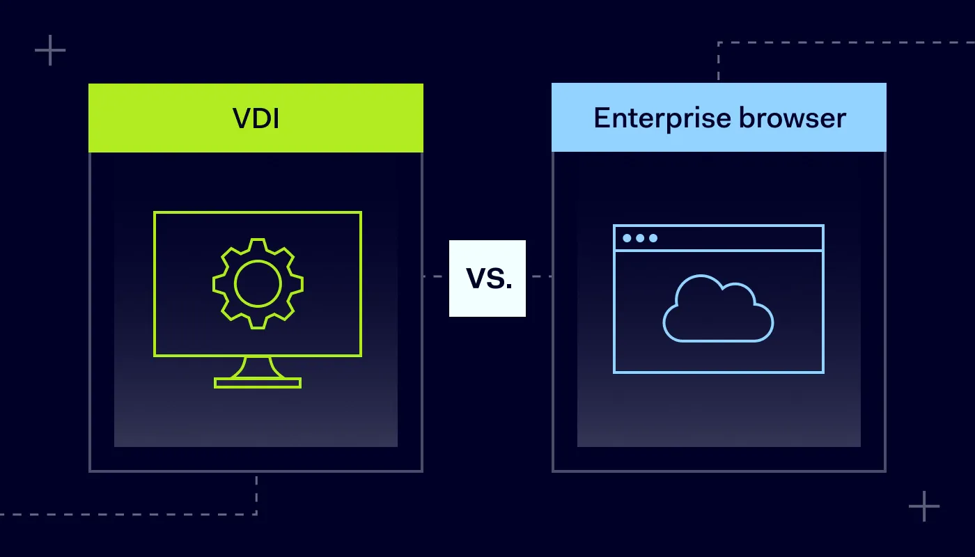 VDI vs. Enterprise browser blog cover