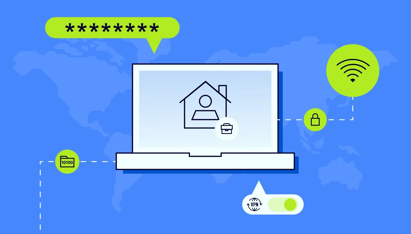 A cover for a blog about how zero trust secures remote workforce