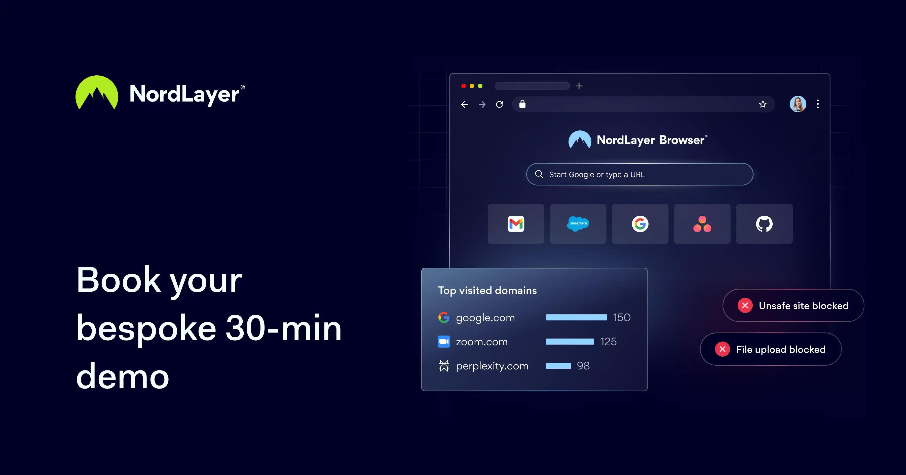 NordLayer Browser | Book your bespoke 30-min demo