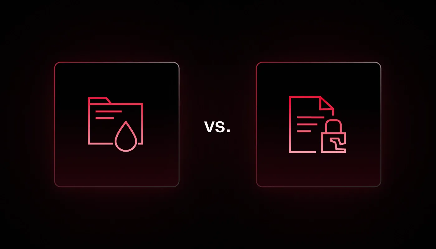 Data leak prevention vs. data loss prevention: differences and importance