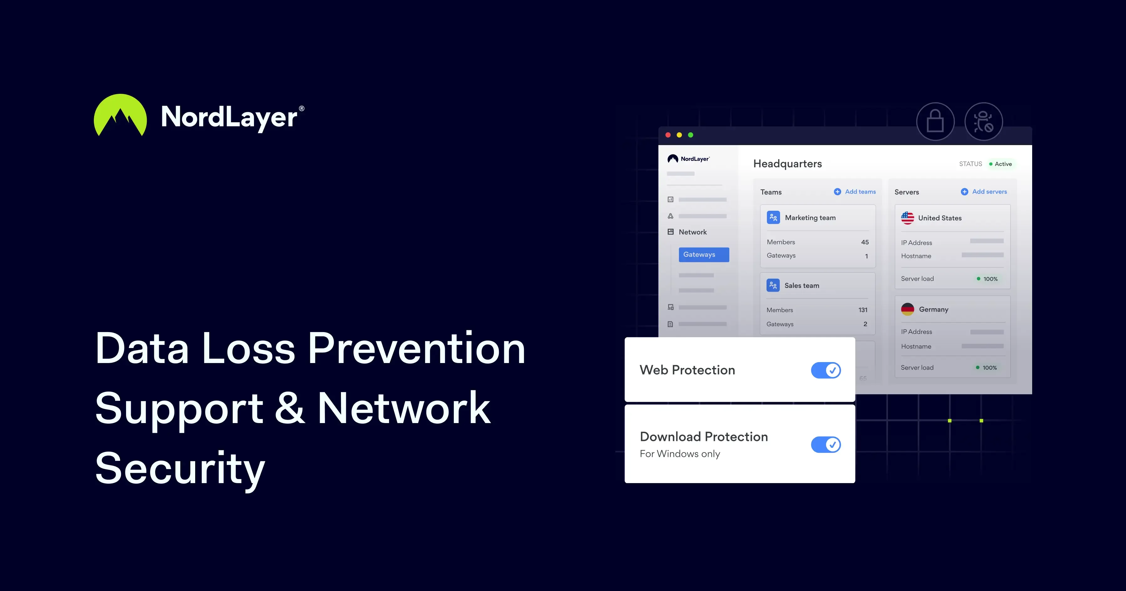 Data Loss Prevention Support & Network Security