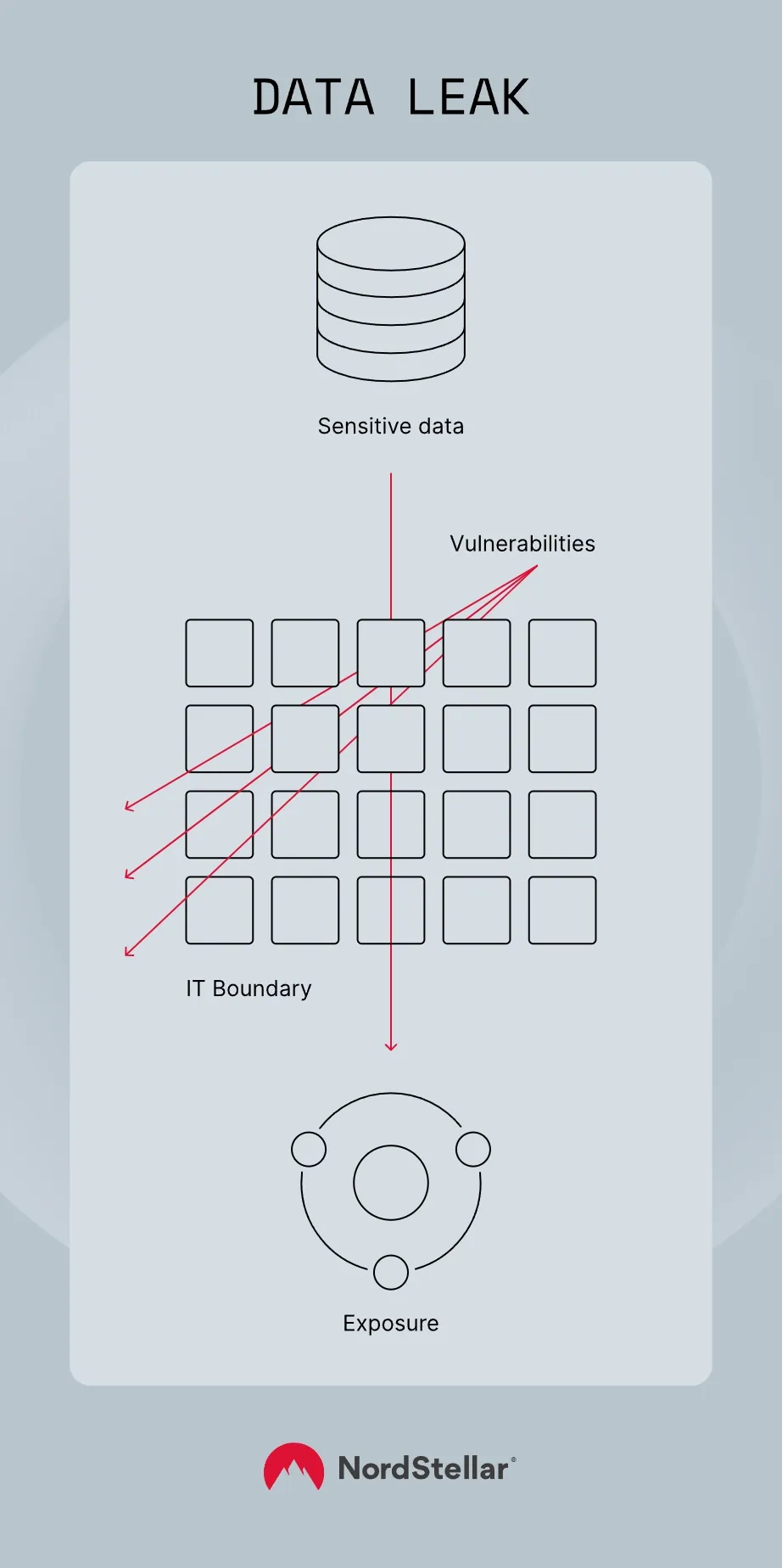 Data leak scheme