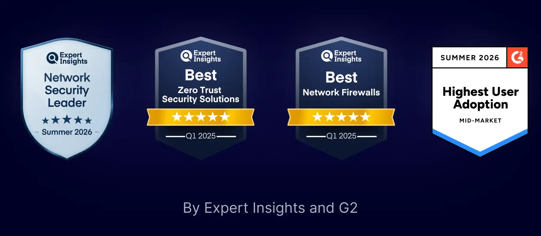 NordLayer awards for network security, zero trust, and user adoption