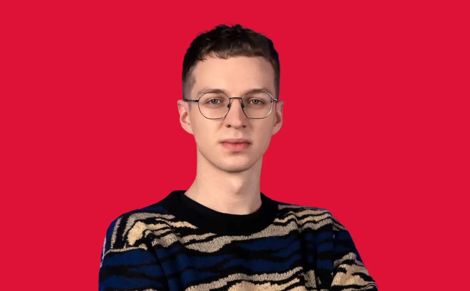 Professional headshot photo of Vakaris Noreika