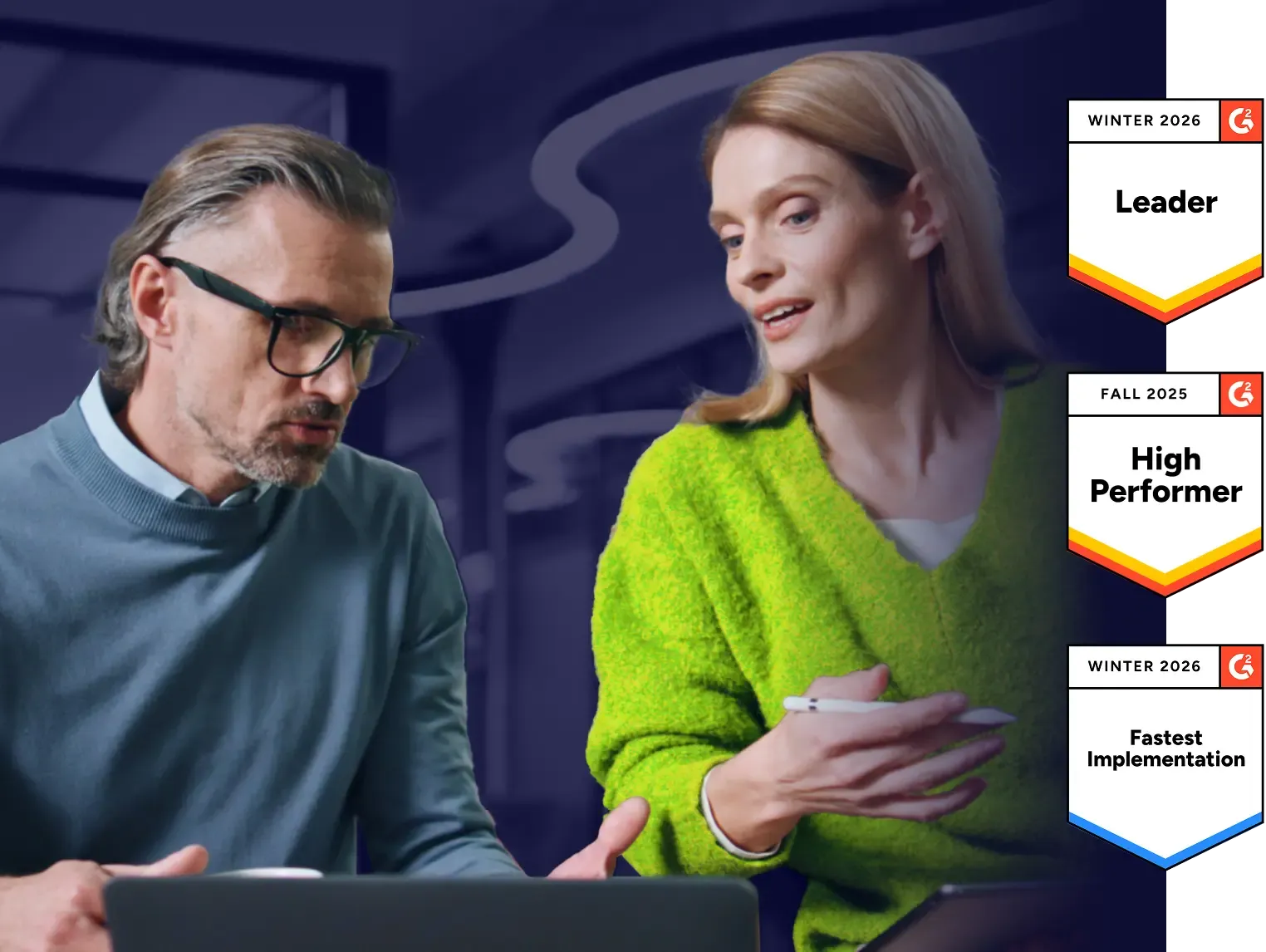 Team using G2 award-winning NordPass password management tool